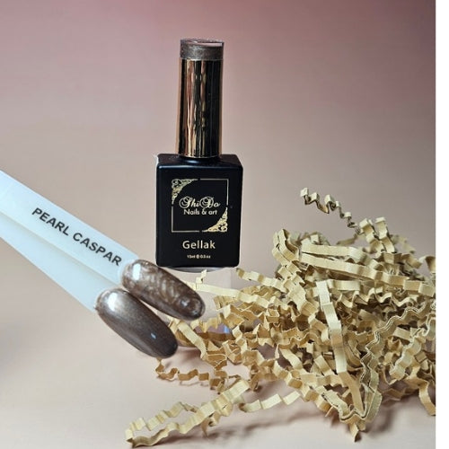 Pearl Caspar – ShidoNails® – Chocolade bronze parelglans gellak 15ml