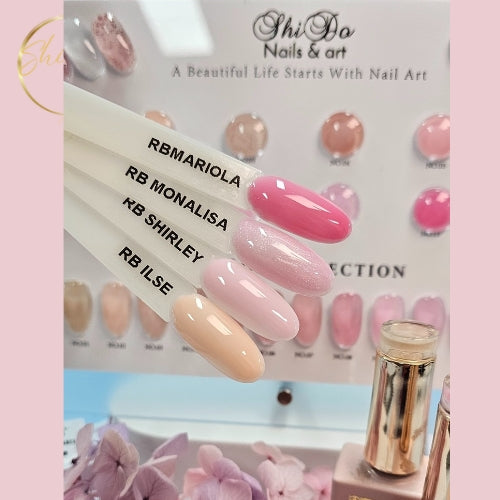 Rubberbase nieuwe natuurlijke kleuren van ShidoNails 