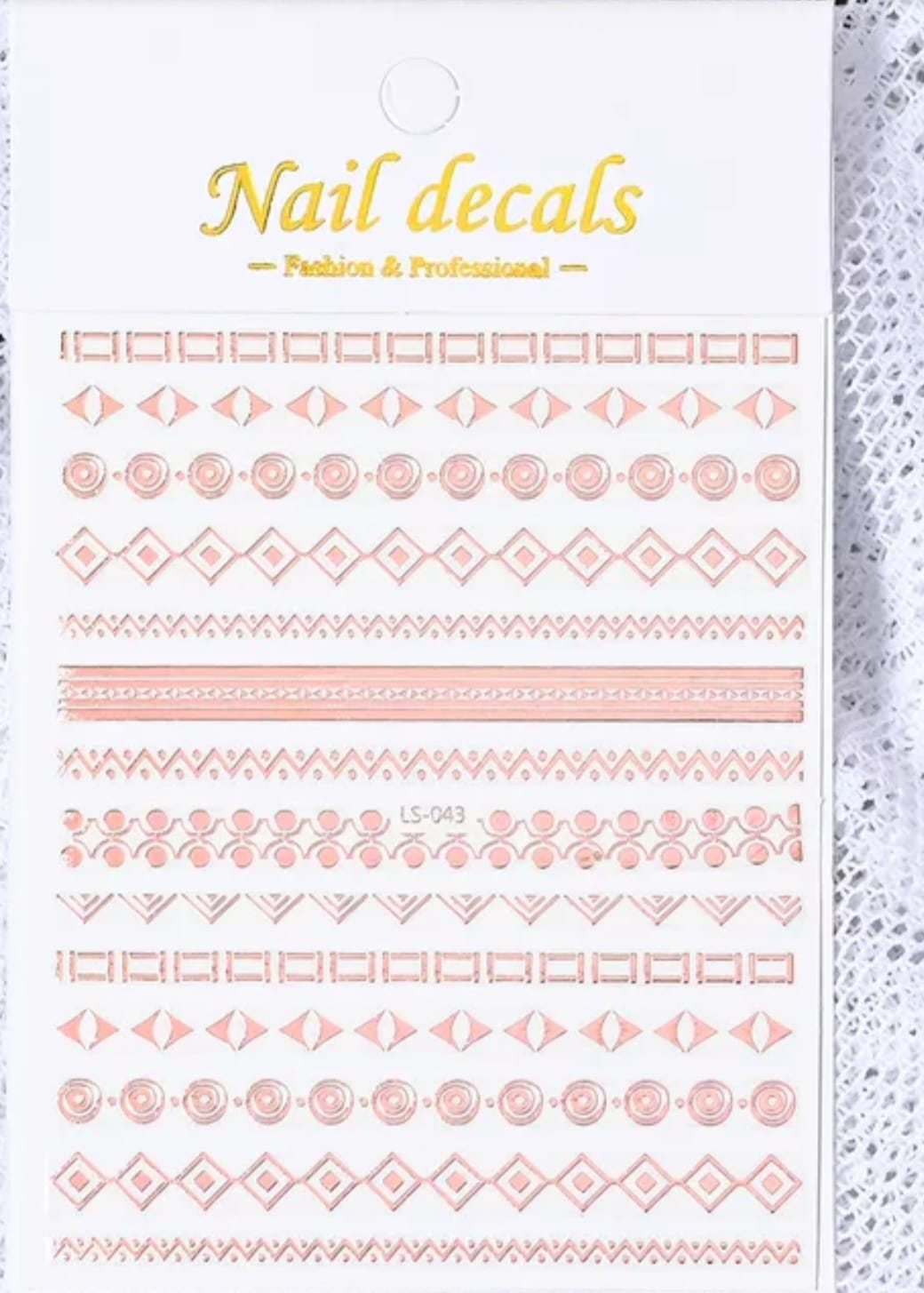 Shido Nailart Rose Liner