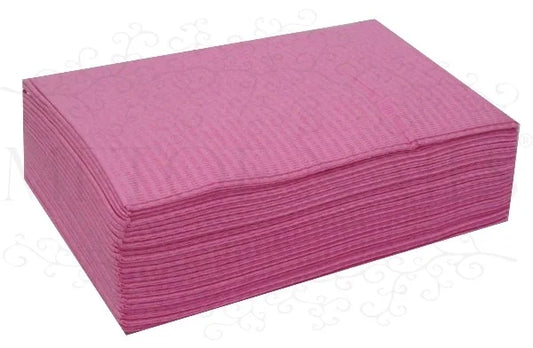 Table towels pink 125 stuks - - ShidoNails® - werkmaterialen