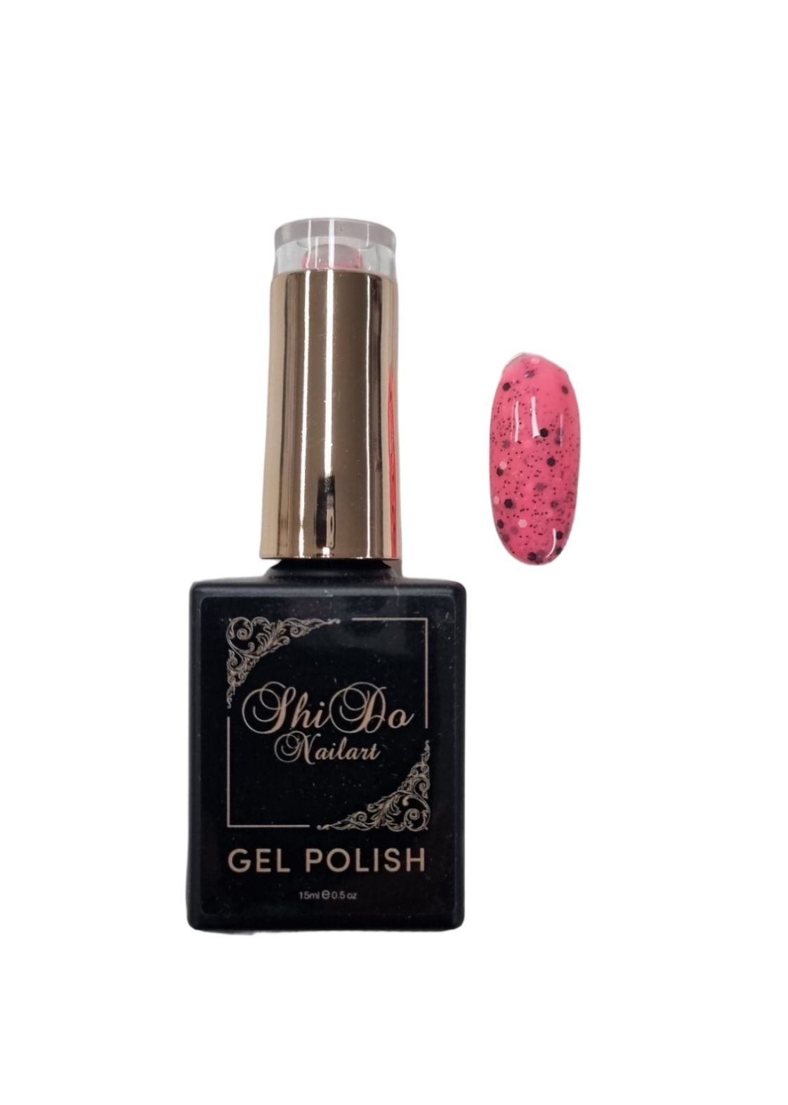 Party Pink Gellak - ShidoNails® - gespikkelde gellak 15ml